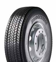 Extra deep tread for long tyre life and low cost per kilometre. Thick tread gauge for easy regrooving and retreading.