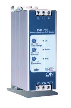 Control voltage is not required to operate the RVS-AX FEATURES Built-in motor protection Built-in bypass (31-170A) Soft start & soft stop Current limit Start / Stop with voltage free contact MODELS
