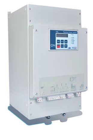 TPS Thyristor Power System 8-1500A, 230-1200V The TPS is a heavy duty 3-phase power unit for controlling the voltage applied to either inductive or resistive heating elements.