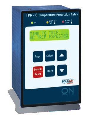 TPR-6 Temperature Protection Relay The TPR-6 Temperature Protection Relay is designed to protect electric motors, transformers and other systems from overheating.