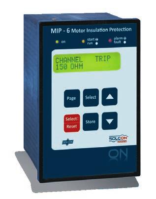 MIP-6 Motor Insulation Protection Relay Low/Medium Voltage Motors The MIP-6 monitors the level of deterioration in the insulation of Low and Medium Voltage Motors.