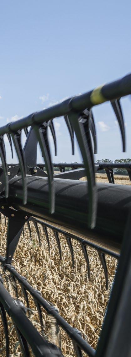 11 The ideal header For every CroP 600r and 600f The 600R range has a field-tested, proven design incorporating optimum features to improve your harvest.
