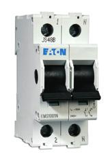 Rated Braking Capacity 6kA to IEC/EN 60898 2 63A in both type B and C characteristics Positive contact indication Box clamp barrier to prevent incorrect cable insertion Calibrated at 40 C Can be used