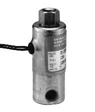 B SERIES B Series General Purpose 3-Way Solenoid Valve The three-way B Series valves are available in several configurations, including Normally Closed and Normally Closed-Exhaust to Atmosphere (B13