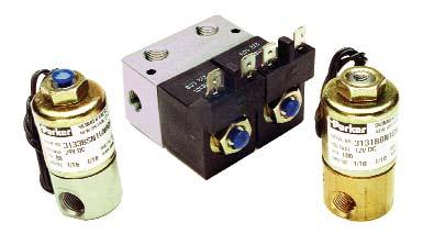 3000 SERIES 3000 Series 2-Way & 3-Way Direct Acting Valves The 3000 Series two-way and three-way valves convert electrical signal to control media flow.