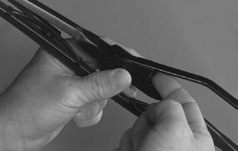 Windshield Wiper Blade Replacement Windshield wiper blades should be inspected at least twice a year for wear or cracking.