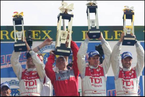 24 Heures du Mans 18 th June 2006 Motorsport history was made!