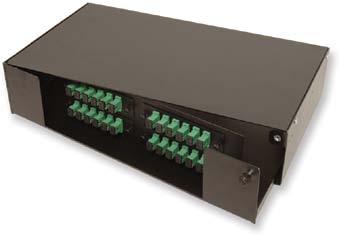 Fiber Distribution Multilink in-rack mounted termination enclosures are designed to provide connectivity and distribution solutions.