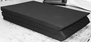 Floor Pad 58" x 58" x 3" Therapy pad, covered with nagahydye, choose color from page 159 Tri Fold Pad 200-219 $136.38 ea.