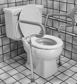 Safety Rails We re The Friendly People Toilet Safety Frame Ensures patient safety and security when using