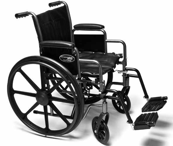 Wheelchairs Visit us online WheelchairParts.com for additional products & options Features: Height adjustable segmented back. Durable nylon upholstery resists mildew and bacteria.