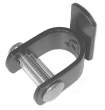 75 Fits 7/8 Tubing 701-007 Fits 1 Tubing 701-008 Stainless Steel Standard Clamp Black, zinc plated stainless