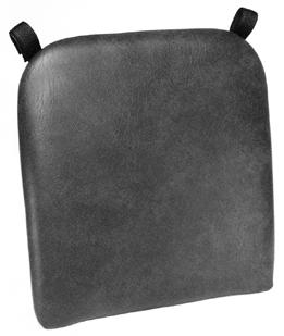 Adaptive Backs We re The Friendly People Solid Back Insert Made with Naugahyde, nylon or mesh, 1 foam, and ½ wood. 14½ x15½, fits 18 adult wheelchair.