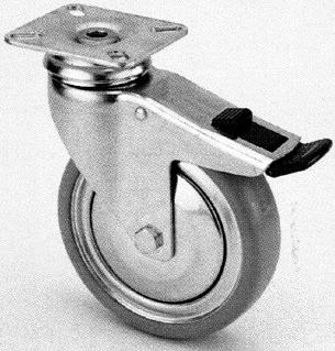Casters We re The Friendly People Sealed Plate Casters Water Resistant Total Lock Caster Swivel Caster Fixed Caster