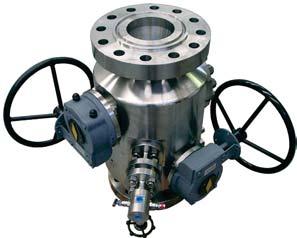 These valves are available with ANSI and DIN flanges, sizes 1-24, rating 150-2500 lbs / PN10-PN160.