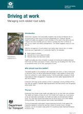 Introduction Driving for Work: Safer Journey Planning Driving is the most dangerous work activity that most people do.