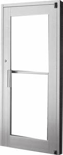 Stile Heavy Traffic Entrance Door For hospitals, government buildings and other heavy traffic areas 5 wide stiles Horizontal rail rotation is eliminated due to lip overlap of vertical stiles 4 w x 9