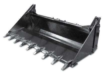 4-N-1 Buckets Picture shown with optional weld on teeth.