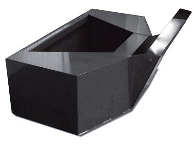 Concrete/Cement Bucket Our concrete bucket is designed for carrying and placing concrete using your skid steer.