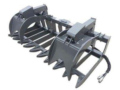 Root Grapples Heavy Duty Root Grapple Our heavy Duty Grapple is built from 1/2" thick steel plate on the top and bottom, and incorporates 3" square tubing.
