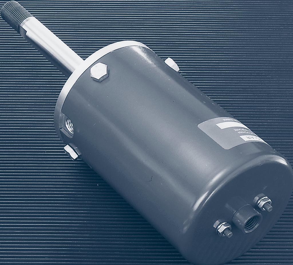 These cylinders provide virtually frictionless conversion of pneumatic pressure to linear force,and offer such operating features as: Super Sensitivity Absolutely No Lubrication Required Low