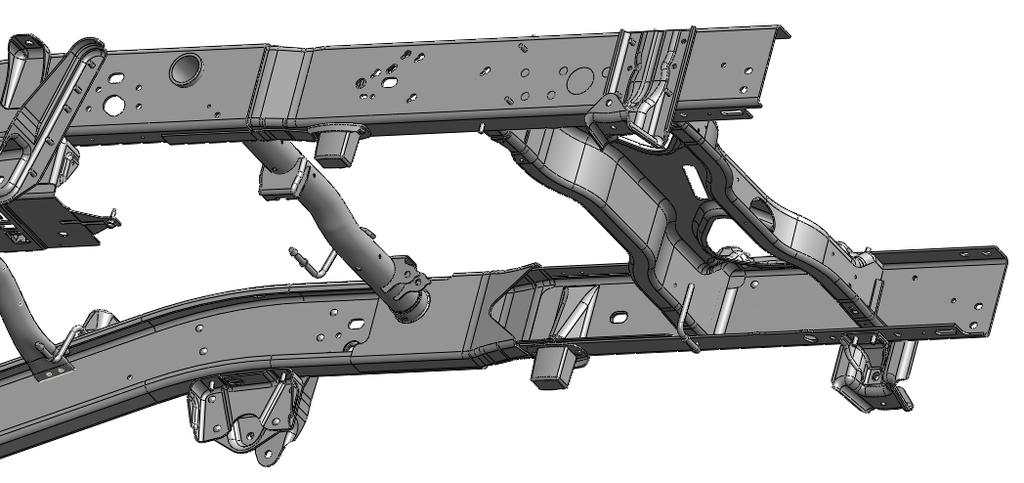 INSTALLATION BRACKET PLACEMENT & BED HOLE LOCATIONS Since most truck beds are not installed square to the frame or are the same distance from the back of the cab, the installer will need to make sure