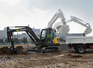 A machine you can rely on Volvo s EC55D high quality compact excavator is designed to work harder for longer.