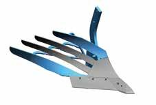 The body structure The DuraMaxx plough body is available with mould boards or slatts. The mould board and the slatts are attached with only two hooks.