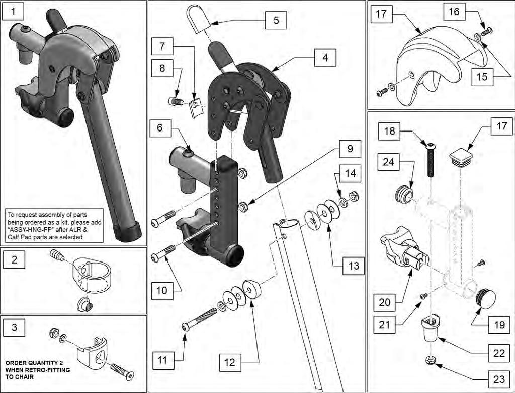 SWING IN-OUT ALR EXT MOUNT REPLACEMENT PARTS (PLUNGER STYLE) (EFFECTIVE 2/6/17) [3/2017] 1 161244S SWNG I/O ALR ASSM RH KIT Right 1 161245S SWNG I/O ALR ASSM LH KIT Left 1 161246S SWNG I/O ALR ASSM