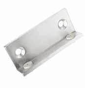DOOR STOPS 1801 APPLIED STOP For use with single or double doors without stops Available in all BHMA finishes Supplied with machine & woodscrews 1803 FLOOR STOPS 1803 2 diameter x 1-3/8 high bumper