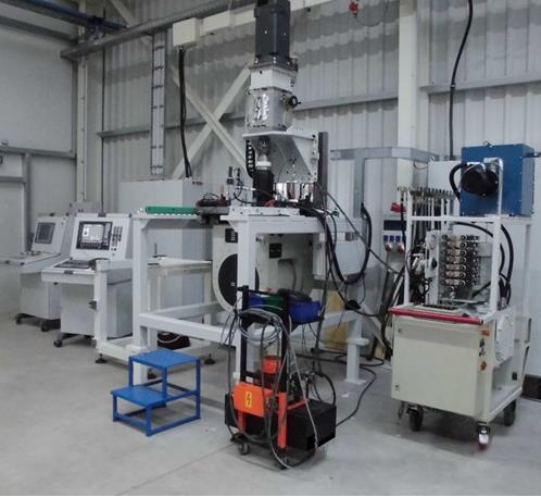 Vertical and horizontal milling head test station ry Freely programmable tests for grease distribution and endurance Adaption of different interfaces» like Schiess, Waldrich, DMG, Heyligenstaedt,