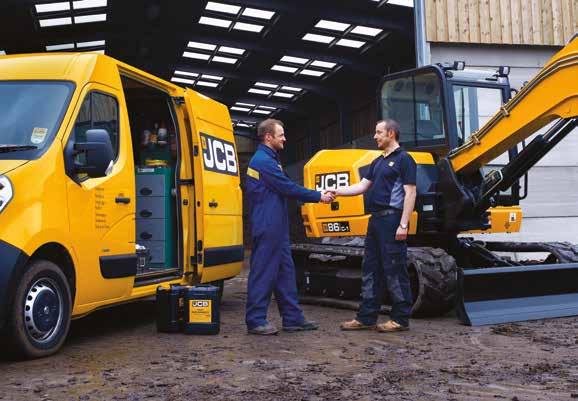 VALUE ADDED JCB S WORLDWIDE CUSTOMER SUPPORT IS FIRST CLASS.