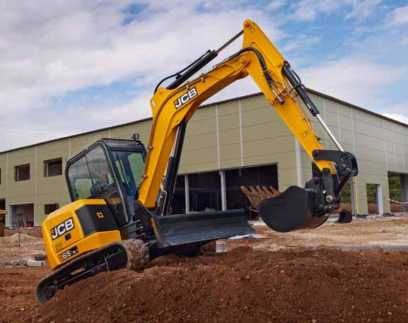 3 1 Power and productivity. Digging deeper. 1 The 67c has a JCB Diesel by Kohler common rail Stage IIIB/Tier 4 final-compliant engine.