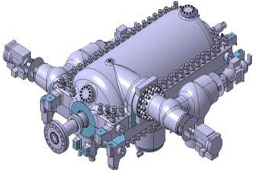 Alstom solutions for Indian fleet BHEL/Siemens 210 & 500MW HP retrofit: Horizontal sectional plane design enables overhaul without dismantling the whole module Significant MW uplift, more than 6MW