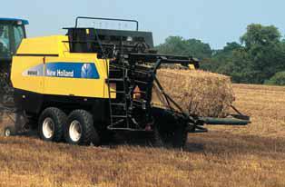 When chopping straw, the chaff is spread together with the straw.