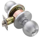 K N O B S Knobs are constructed of brass or cold-formed steel and are zinc-plated and dichromated for rust resistance. Springs are stainless steel.