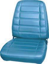 120 / Bucket Seat Upholstery PLYMOUTH B-BODY 1968-69 433 526 683 / Heavy Foam Backing As Original Using quality materials is essential when replacing your interior.