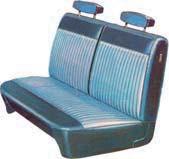 Bench Seat Upholstery DODGE A-BODY 1969-70 DART 152 charcoal 351 351 MA676650 650 saddle 1969 Dart Swinger, Swinger Upholstery Double Stitch Rib grain inserts and Coachman grain outers for a factory