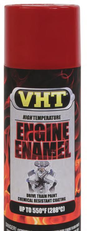A unique formulation of urethane and ceramic resins produces a tough and long lasting finish for engines, engine accessories, or any other surface that requires a durable, heat and chemical resistant