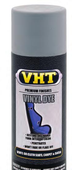 applications: Finish: Dry time: ing system VHT provides a multi-high performance coating for the The system includes surface preparation and paint.
