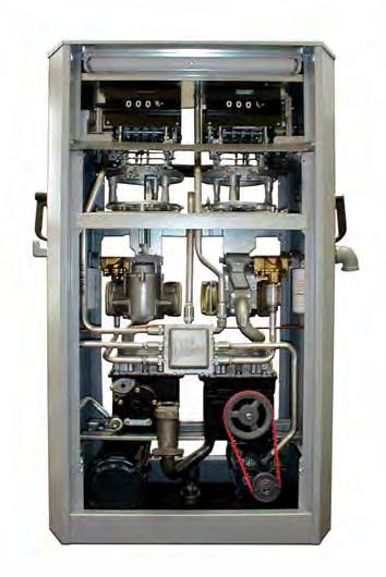 Reliable VR 101 Non-Computer Register with Power Reset ADA-Compliant On/Off Handle Optional 1 Two-Stage Solenoid Valve (standard on remote models) Weights & Measures Sealable Two-Piston Meter