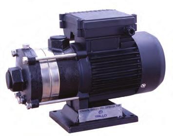 Aluminum casing motor Class F and IP55 are standard supply.