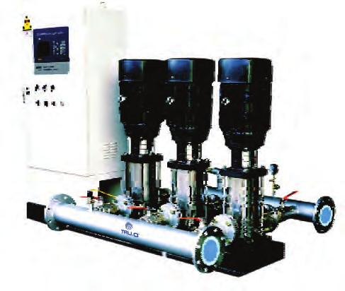 TRU20 Hydro 400 series Variable speed booster pump system Residential building Commercial building Social facilities
