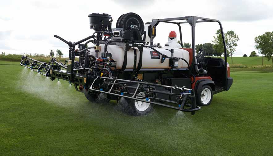 Multi Pro WM Why put your trust in Toro Multi Pro Sprayers? Your friends and colleagues already have.