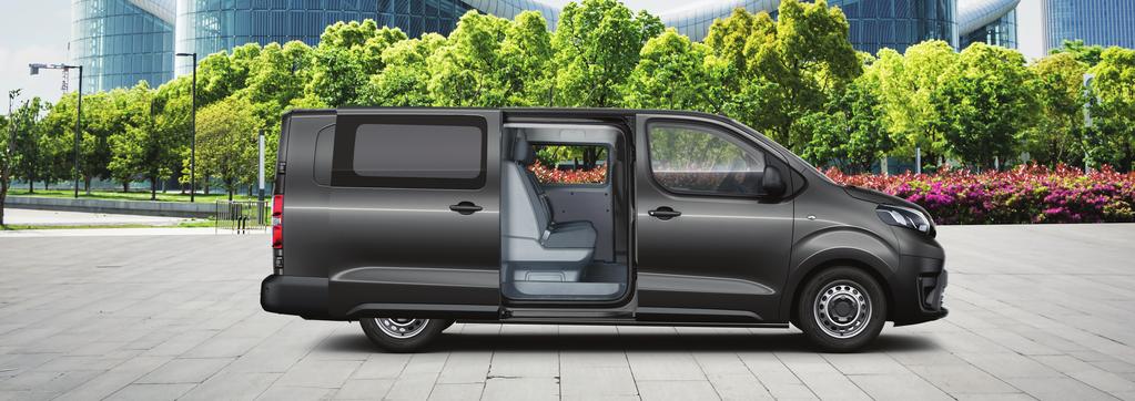 Essential Crew Cab With the Essential duble cabin, safety and functinality