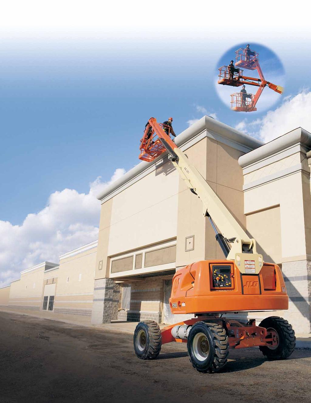 400 Series Telescopic Boom Lifts The Fastest Lift and Drive Speeds in Their Class. Experience a productivity boost with the 400 Series.
