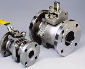 Flanged Valves Series F15 & F30 Models F15/F30 2 Piece Bodies Valve Sizes: 1/2 through 12 Model F15: ASME Class 150 Model F30: ASME Class 300 Non-Fire Safe or Fire Safe Series F15/F30 ball valves are