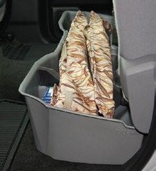 Provides an extra measure of protection when transporting guns in gun cases.