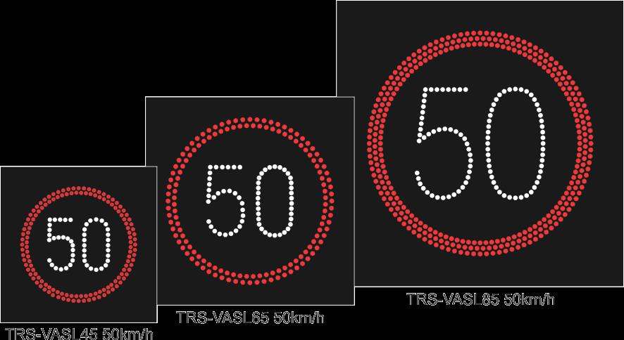 VEHICLE ACTIVATED SPEED LIMIT SIGNS TRS-VASL VEHICLE ACTIVATED SPEED LIMIT SIGNS Vehicle Activated Speed Limit (VASL) signs measure the speed f appraching vehicles.