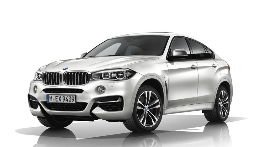 5 Standard Equipment Highlights M50d M50d (In addition / replacement to M Sport model)
